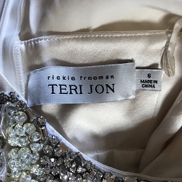 True SILK Y2K Edwardian Dress, Teri Jon, 6 - Picture 6 of 7